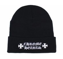 Load image into Gallery viewer, Chrome Hearts Orange Logo Beanie