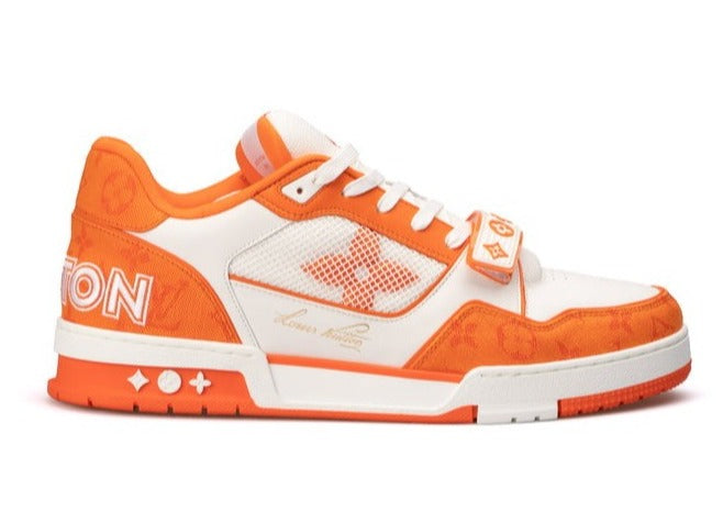 Louis Vuitton LV Trainer Orange White