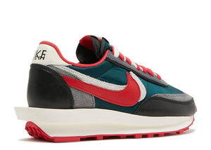 Nike LD Waffle Sacai Undercover Midnight Spruce University Red