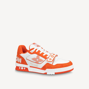 Louis Vuitton LV Trainer Orange White