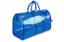 Laden Sie das Bild in den Galerie-Viewer, Louis Vuitton Keepall Bandouliere Monogram 50 Blue