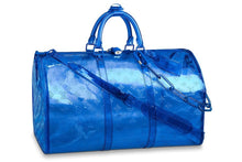 Laden Sie das Bild in den Galerie-Viewer, Louis Vuitton Keepall Bandouliere Monogram 50 Blue