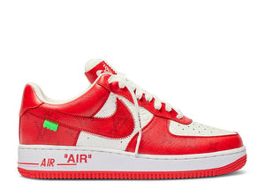 Louis Vuitton Nike Air Force 1 Low Red